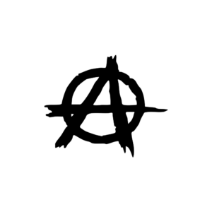 Lot de 50 stickers Lettre A Anarchiste