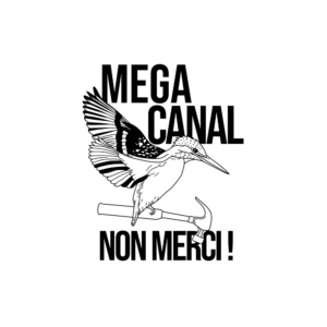 Lot de 50 stickers Méga Canal Non Merci