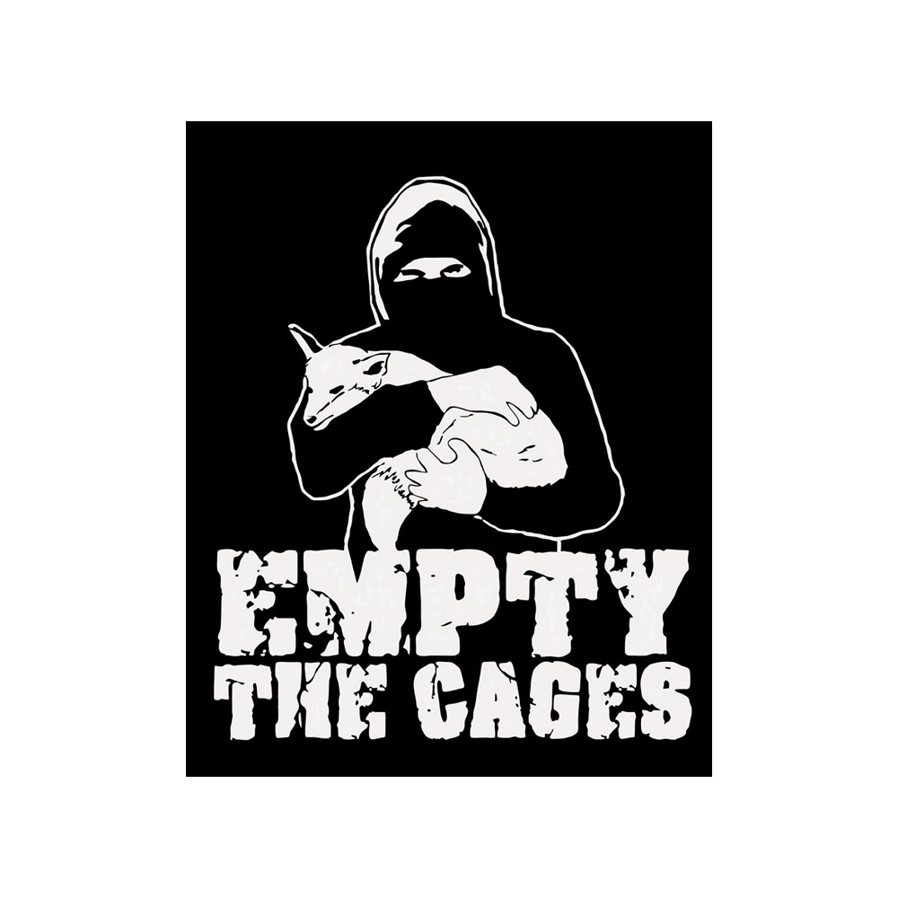 Lot de 50 stickers Empty The Cages